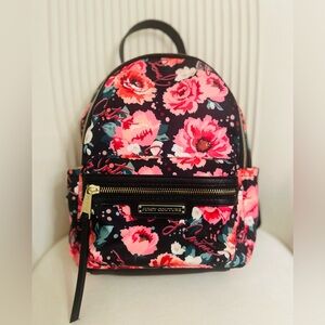Juicy Couture Backpack with Pink Floral Print